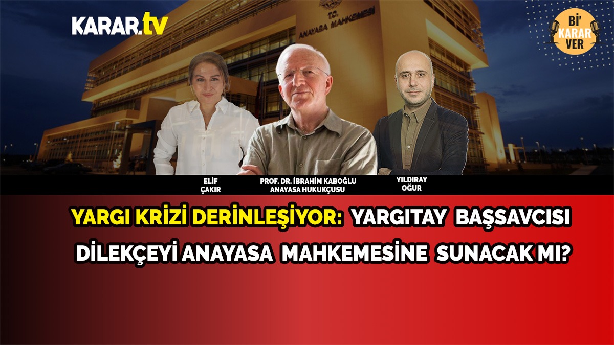 Yargıtay Başsavcısı dilekçeyi Anayasa Mahkemesine sunacak mı?