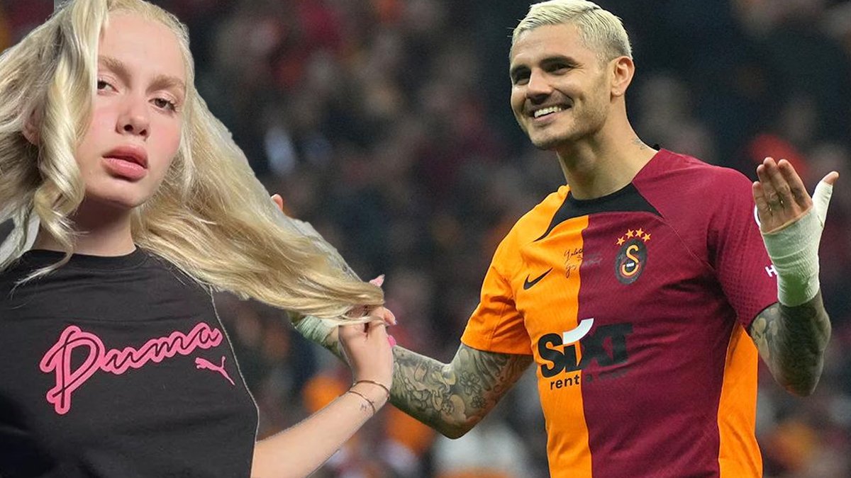 Aleyna Tilki'den Icardi paylaşımı: Kalbimin orta yerine seni yazdım...
