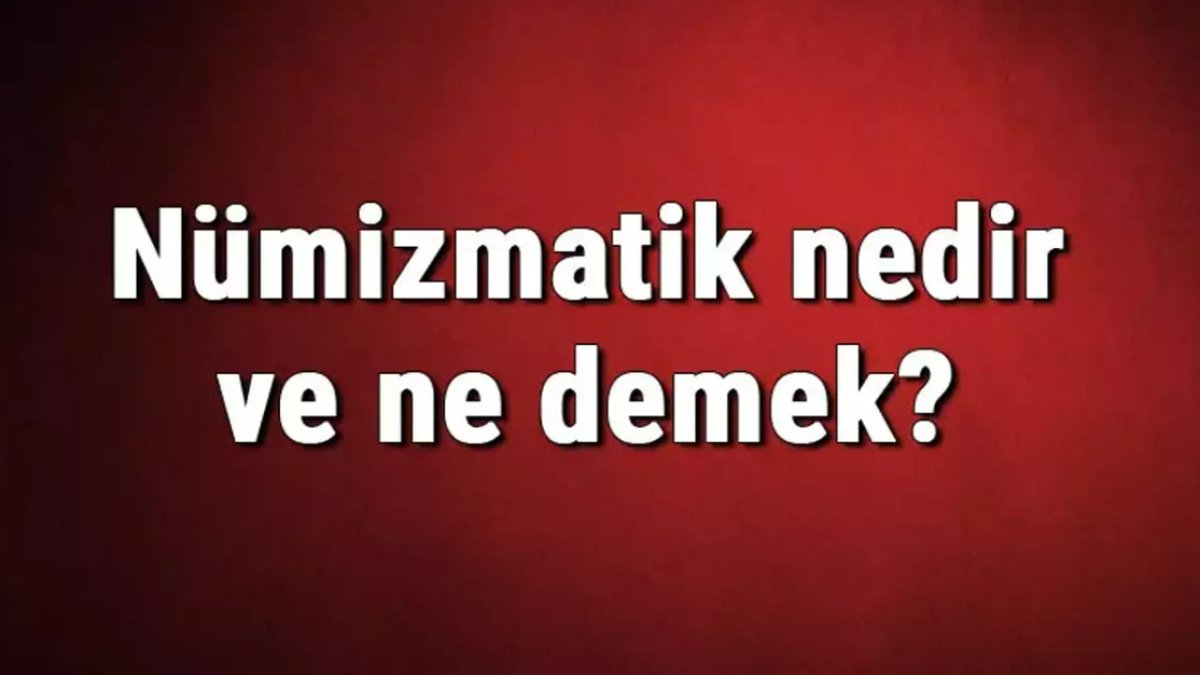 Nümizmatik Nedir? - Türkçede Madeni Para ve Antika Sikke Bilimi