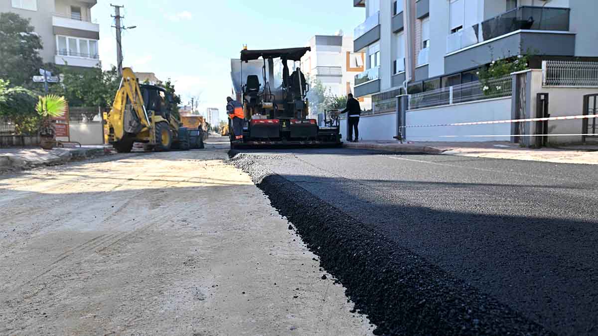 Güzeloba’da çalışmalar devam ediyor