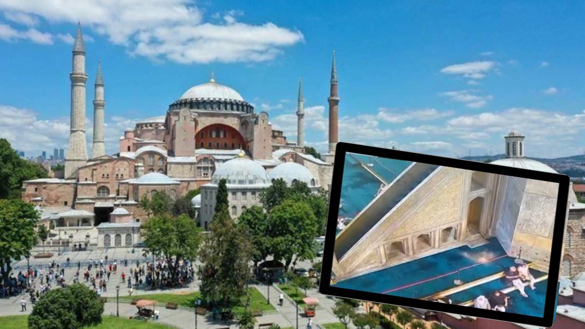 Ayasofya çökebilir! Tavanlardan parçalar ziyaretçilerin üzerlerine düştü: Uzmanlar acil uyardı