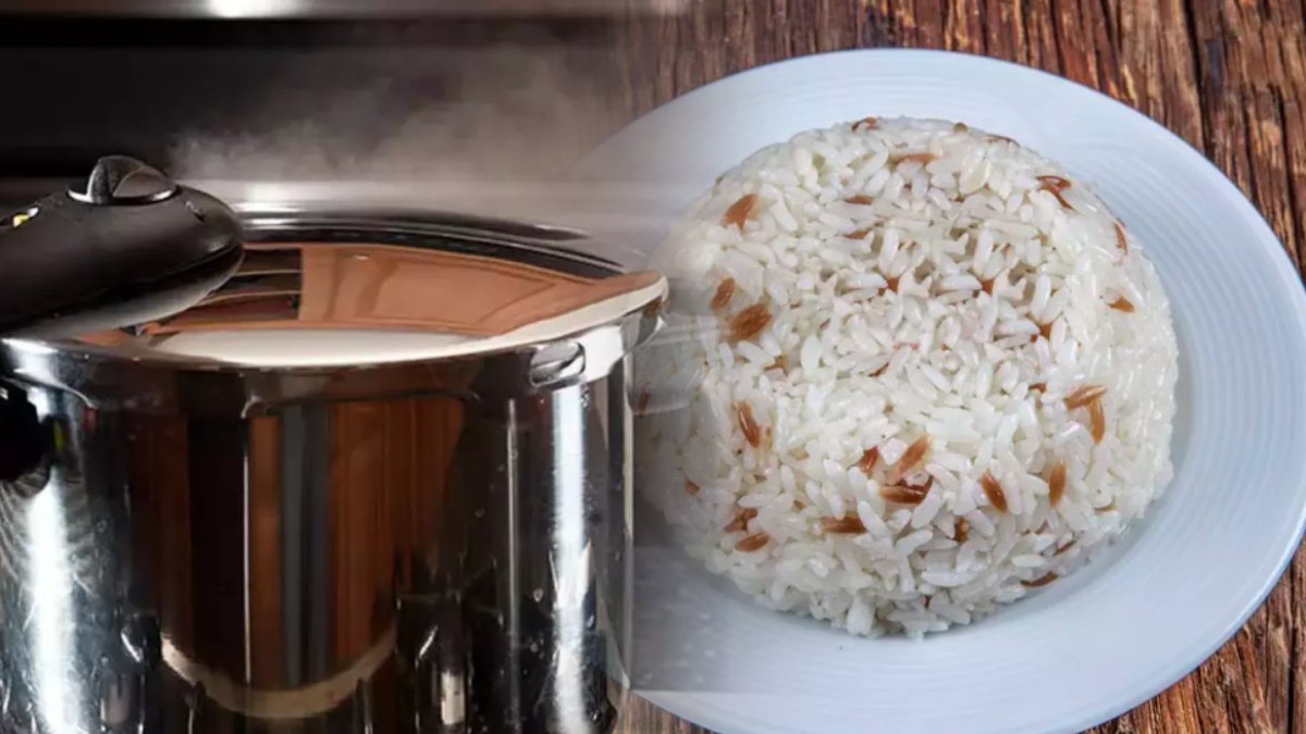 Pilavı bir de düdüklü tencerede pişirin! Yıllarca yanlış yapıyormuşuz: Lezzeti eskisinden güzel olacak