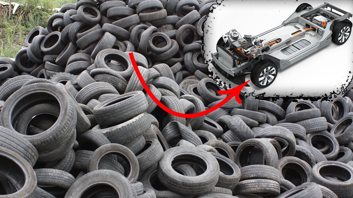 Eski lastikler batarya oluyor! Elektrikli otomobil dünyasında çığır açan keşif