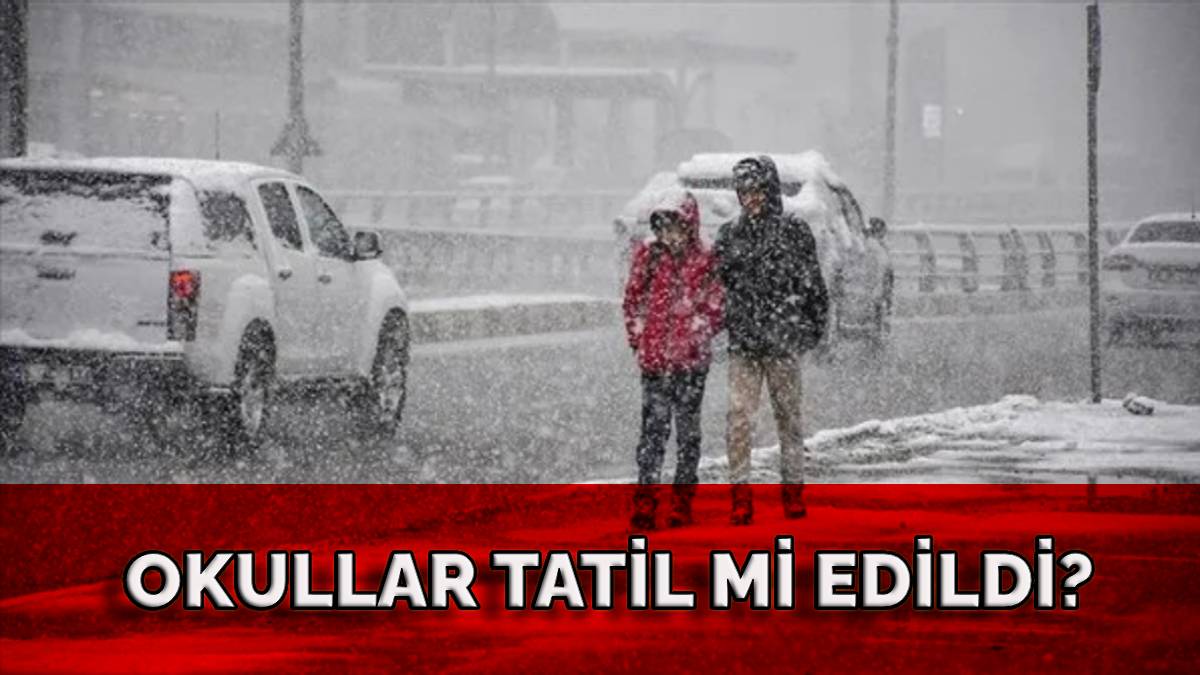 Bir ilde daha okullar tatil edildi! Valilik son dakika açıkladı: Sonra okulun kapısından dönmeyin