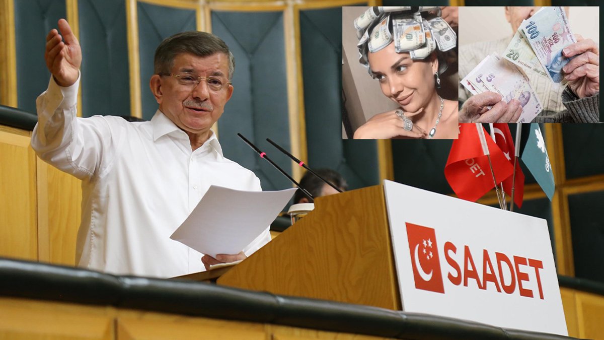 Davutoğlu'ndan temiz siyaset çağrısı: Bir yanda doları saçına dolayanlar diğer yanda 7 bin 500 lira alanlar