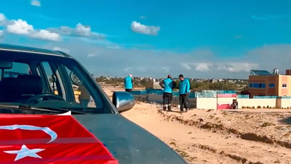 Filistinliler için sahra hastanelerinin yeri hazır