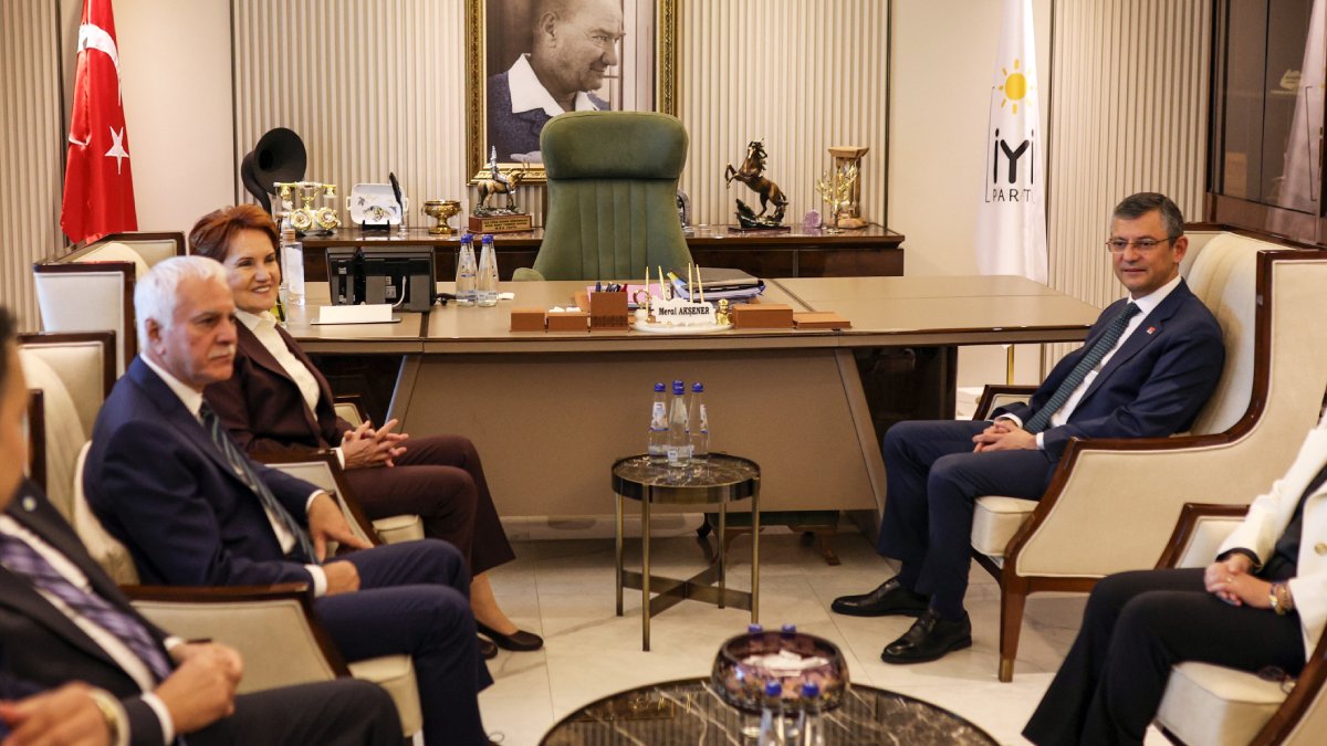 Özel ve Akşener'den seçim ittifakı açıklaması: Seçim işbirliğini tekrar ele alacağız