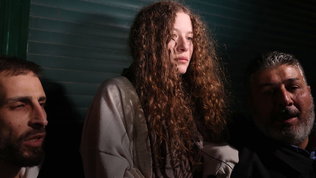 'Filistin'in cesur kızı' artık serbest: Tacize ve şiddete maruz kaldık