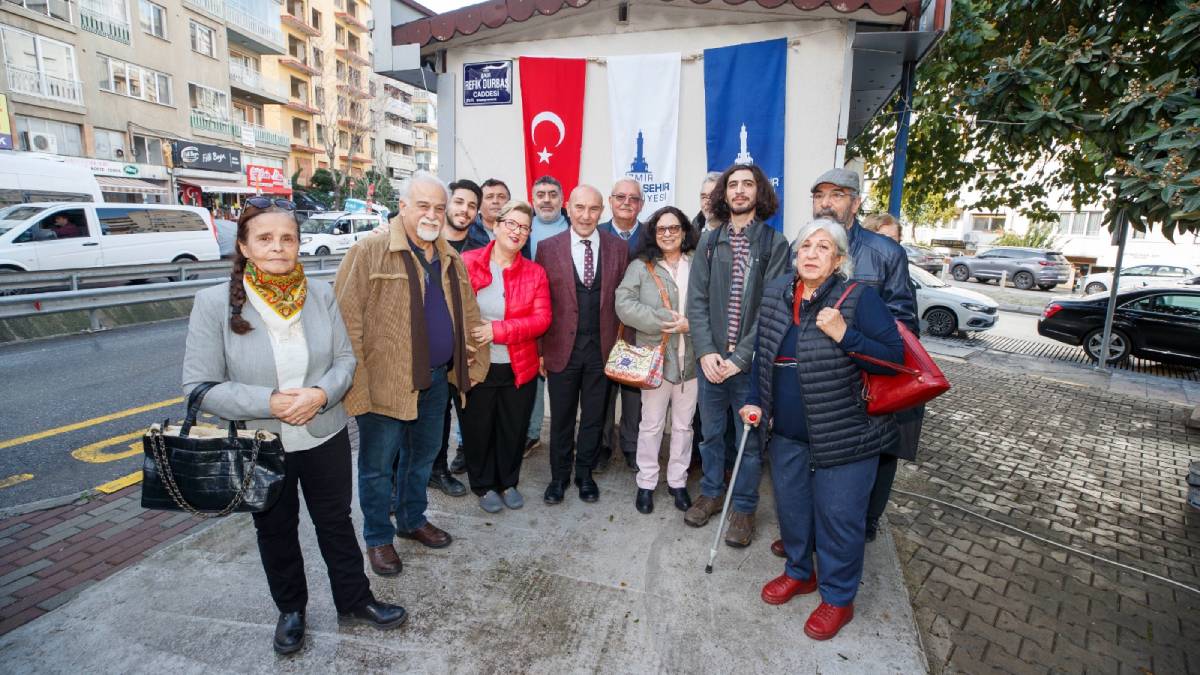 Şair Refik Durbaş’ın adı İzmir’de yaşayacak