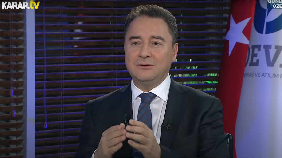DEVA Partisi lideri Ali Babacan KARAR TV'de: Erdoğan'la aramızda ast üst ilişkisi olmadı