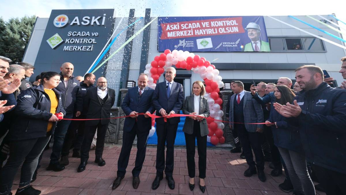 SCADA Kontrol Merkezi açıldı, hedef yılda 40 milyon metreküp su tasarrufu