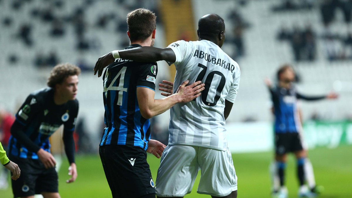 Beşiktaş prestij maçında Club Brugge'e farklı mağlup oldu