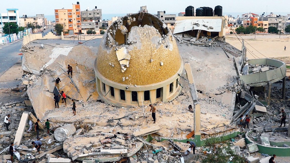 İsrail’in bombaları Gazze’nin 100 tarihi eserini yok etti