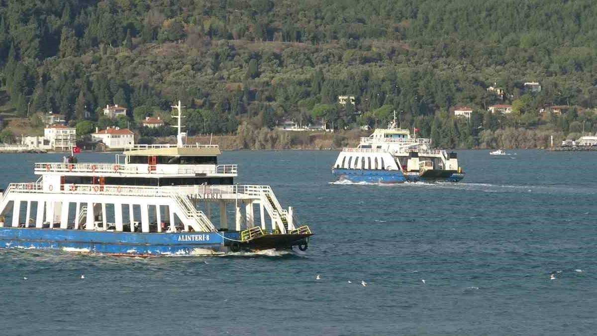 Bozcaada ve Gökçeada'ya seferler iptal