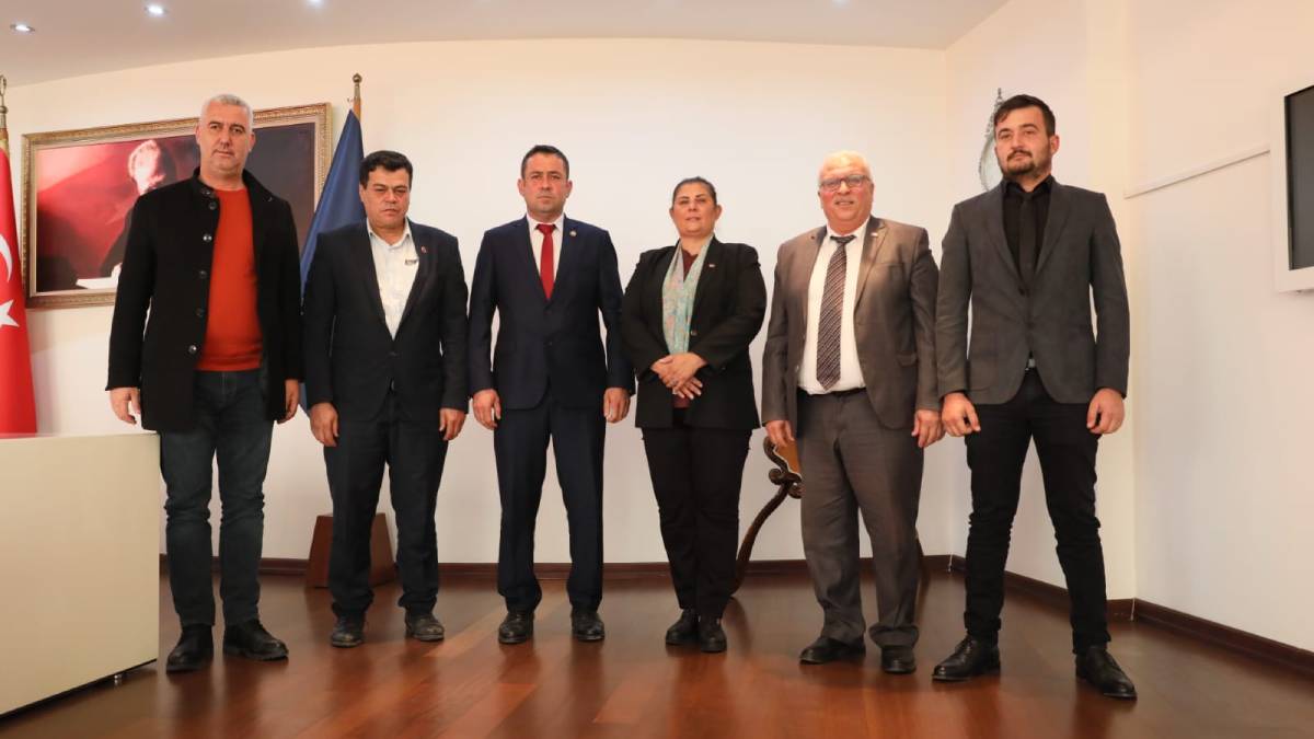 Koçarlı Ziraat Odası'ndan Başkan Çerçioğlu'na ziyaret