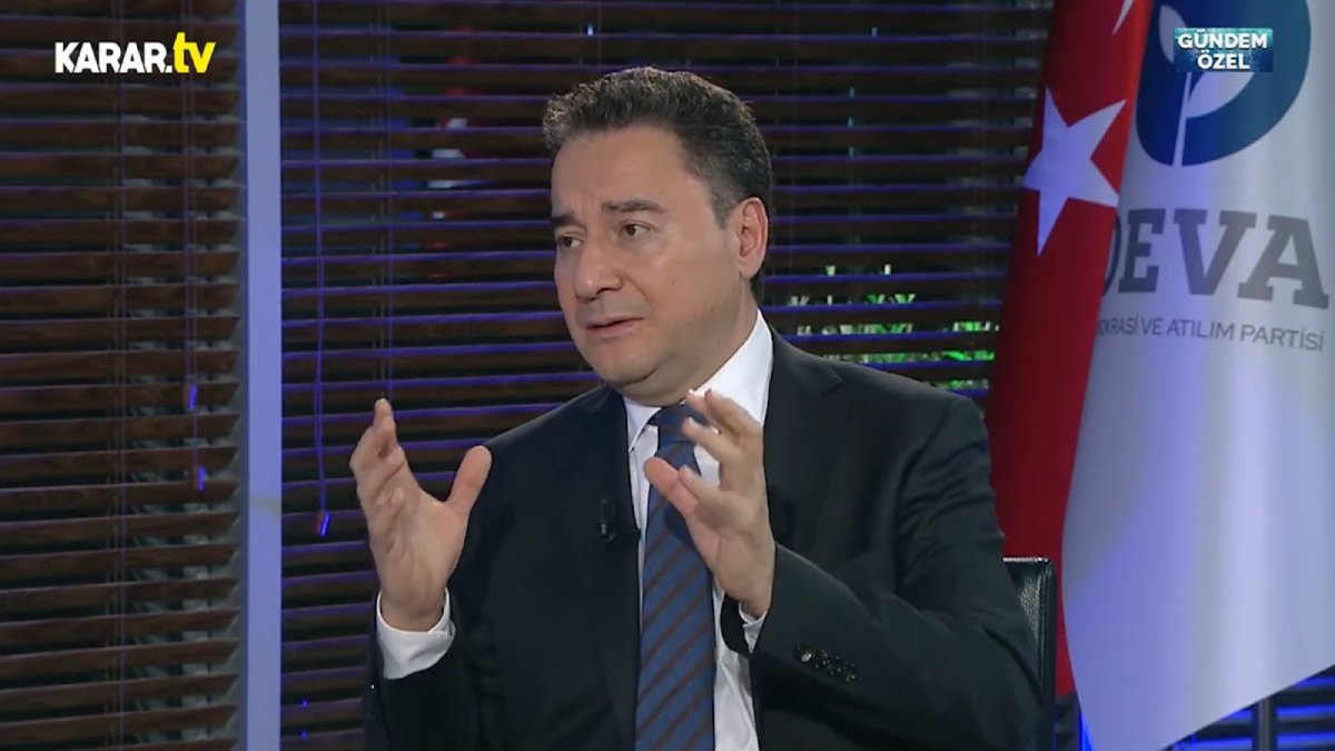 Ali Babacan, MB Başkanı Hafize Gaye'nin “Algı, kabul, itibar” açıklamasını değerlendirdi
