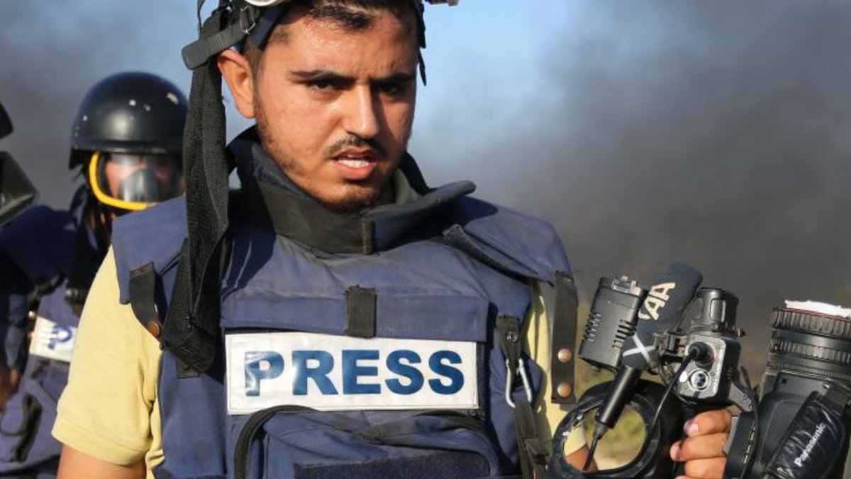 AA'nın kameramanı Muntasır es-Savvaf Gazze'de hayatını kaybetti