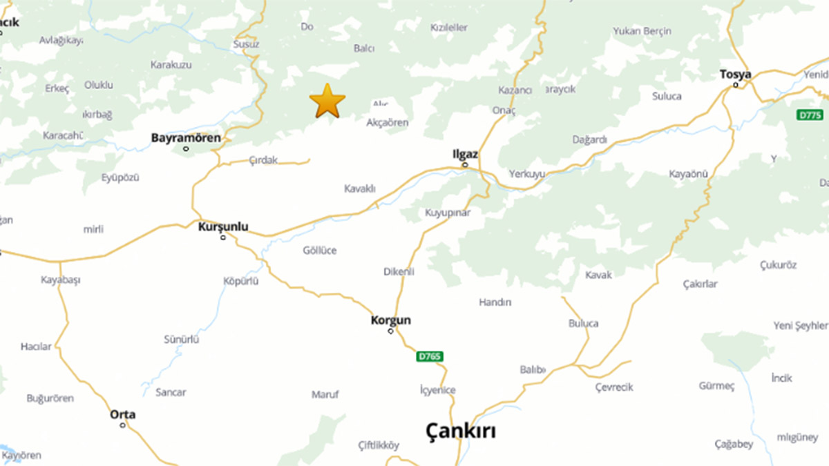 Çankırı'da korkutan deprem | Son depremler