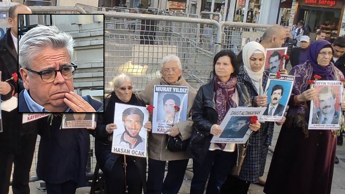 Cumartesi Anneleri, Galatasaray Meydanı'nda: AP Raportörü de eyleme destek verdi