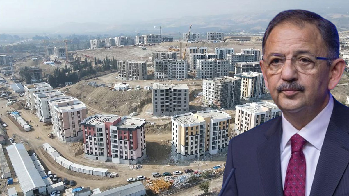 Bakan Özhaseki duyurdu: Hatay'da 6 bin 979 evi teslim ediyoruz