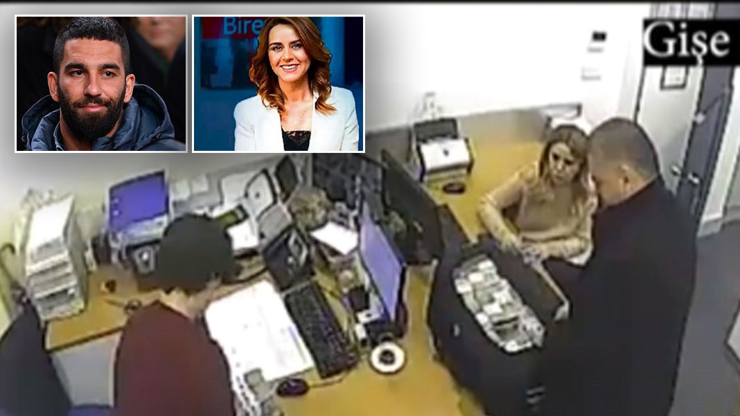 Banka o anların tamamını yayınladı: Arda Turan'ın paraları kamerada