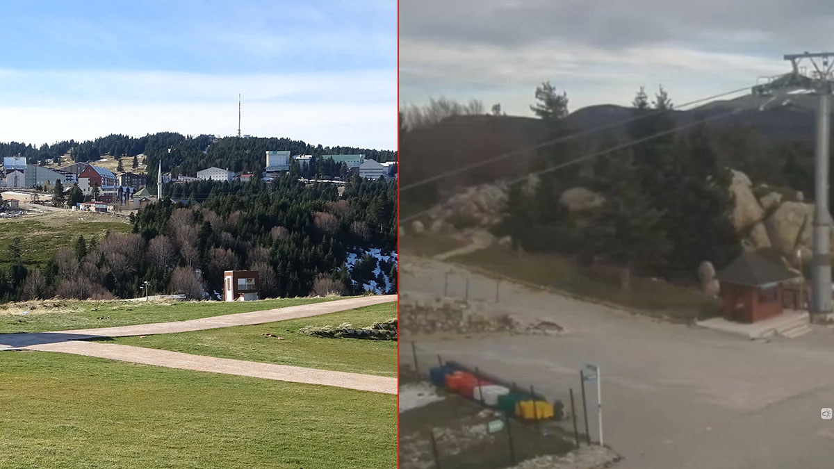 Bursa'ya gidenler kapıdan dönüyor! Uludağ'ın o halini görenler gözlerine inanamadı... Saatler içinde yok oldu