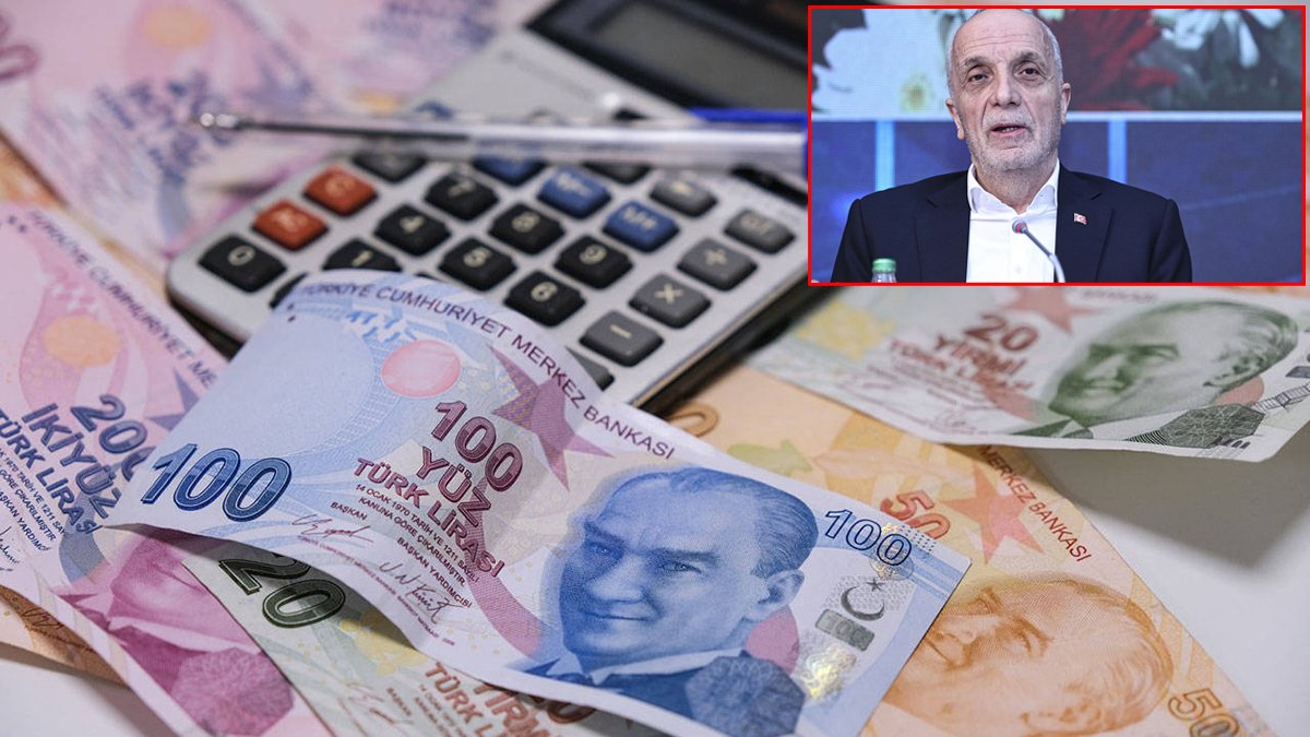 Asgari ücret pazarlığı bu rakamdan başlayacak! Türk-iş açıkladı