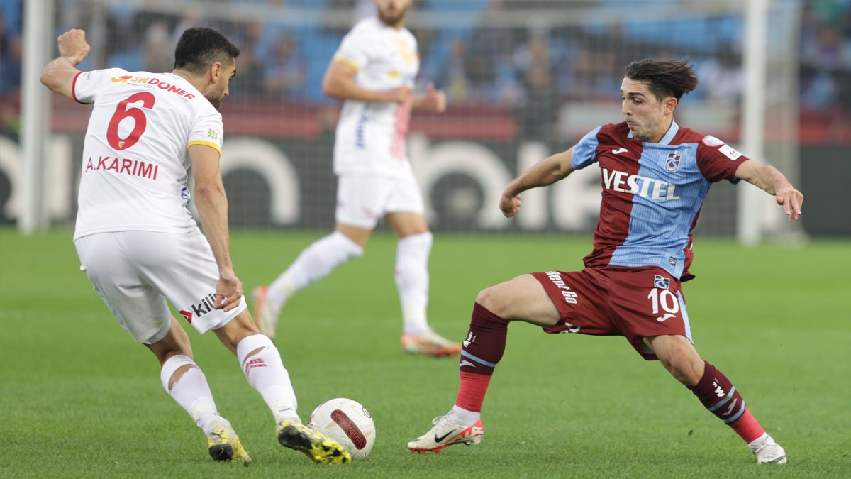Trabzonspor yenilmezlik serisini Kayserispor karşısında kaybetti
