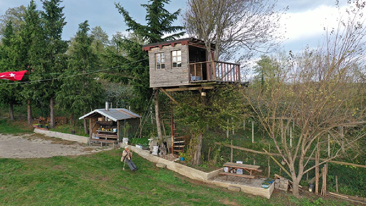 Sadece 17 metrekare ama geleni gideni bitmiyor! Ordulu ailenin çocukluk hayali gerçek oldu: Üşenmeden 5 km yol gidiyorlar