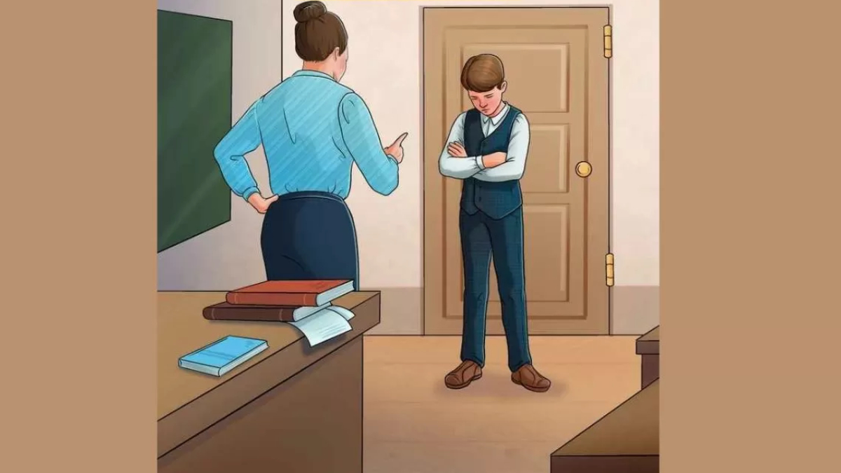 Bu sınıf resmindeki gizli hatayı 6 saniyede kimse bulamıyor! Yalnızca yüksek IQ'lu olanlar görebiliyor...