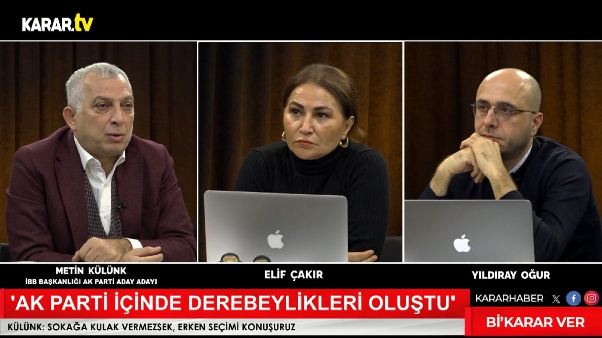 İBB Aday Adayı Metin Külünk Yerel Seçimlerde Ak Parti'yi Bekleyen Olası Tehlikelere Dikkat Çekti