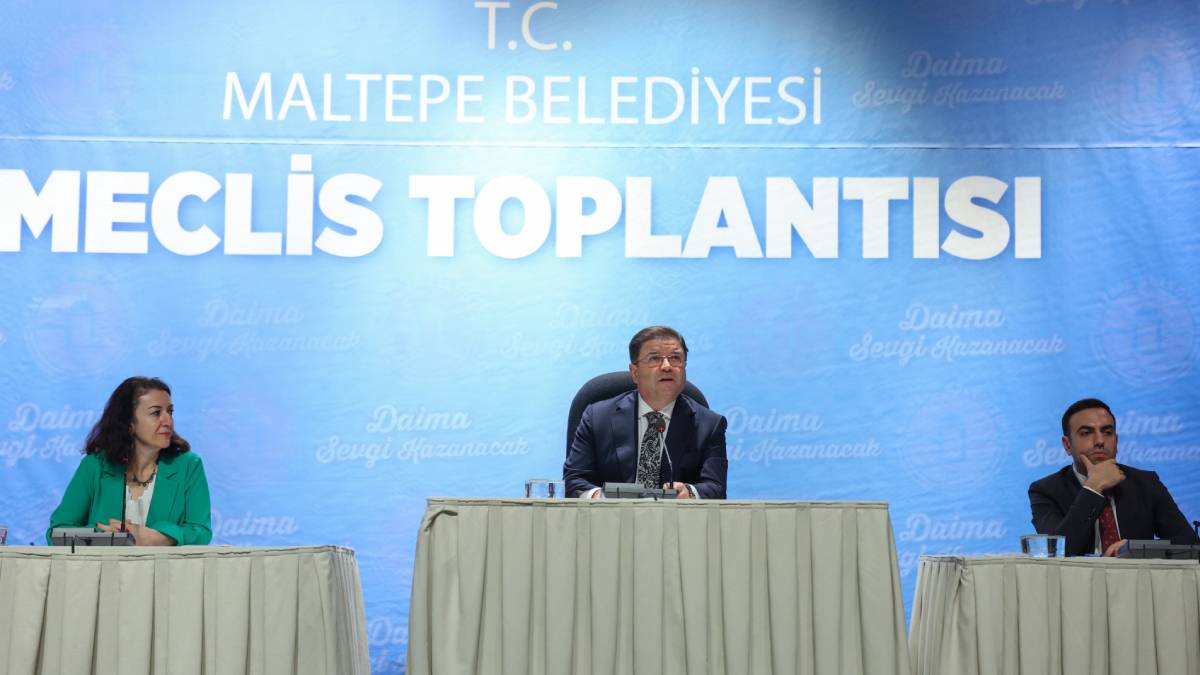 Maltepe Belediye Meclisi’nde yılın son toplantıları başladı
