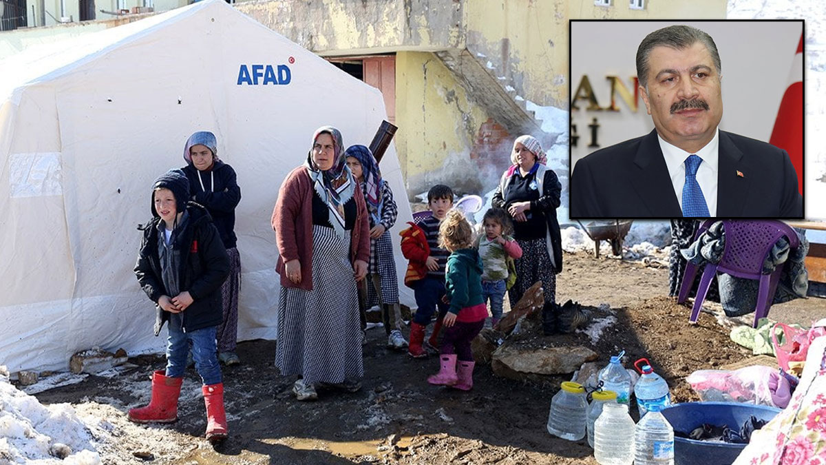 Bakan Koca'dan 'uyuz salgını' açıklaması: Deprem bölgesine binlerce kutu ilaç gönderildi