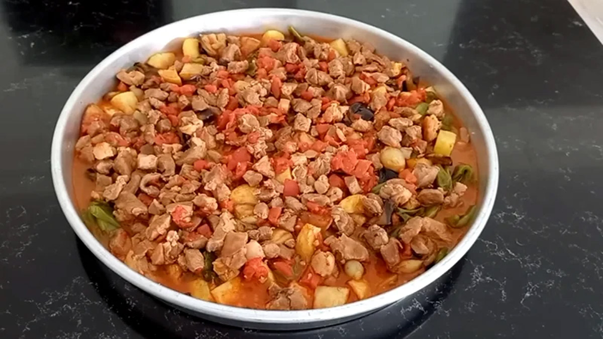 Tepsi kebabı tarifi