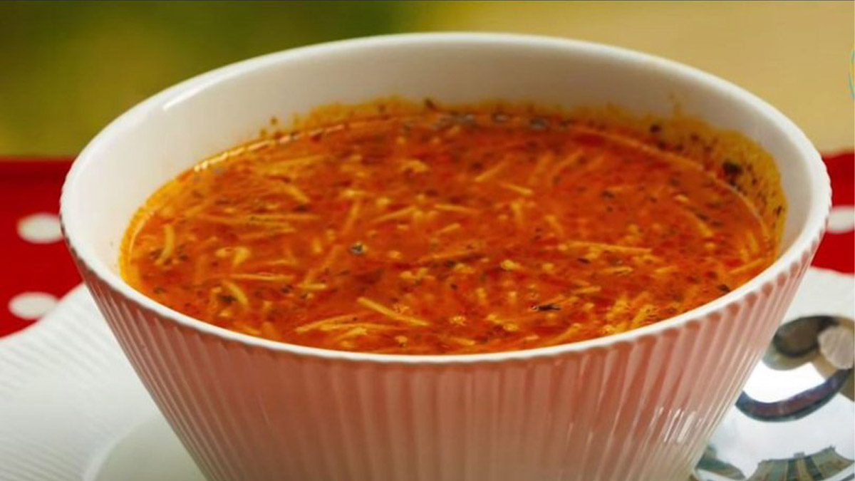 Tel şehriye çorbası