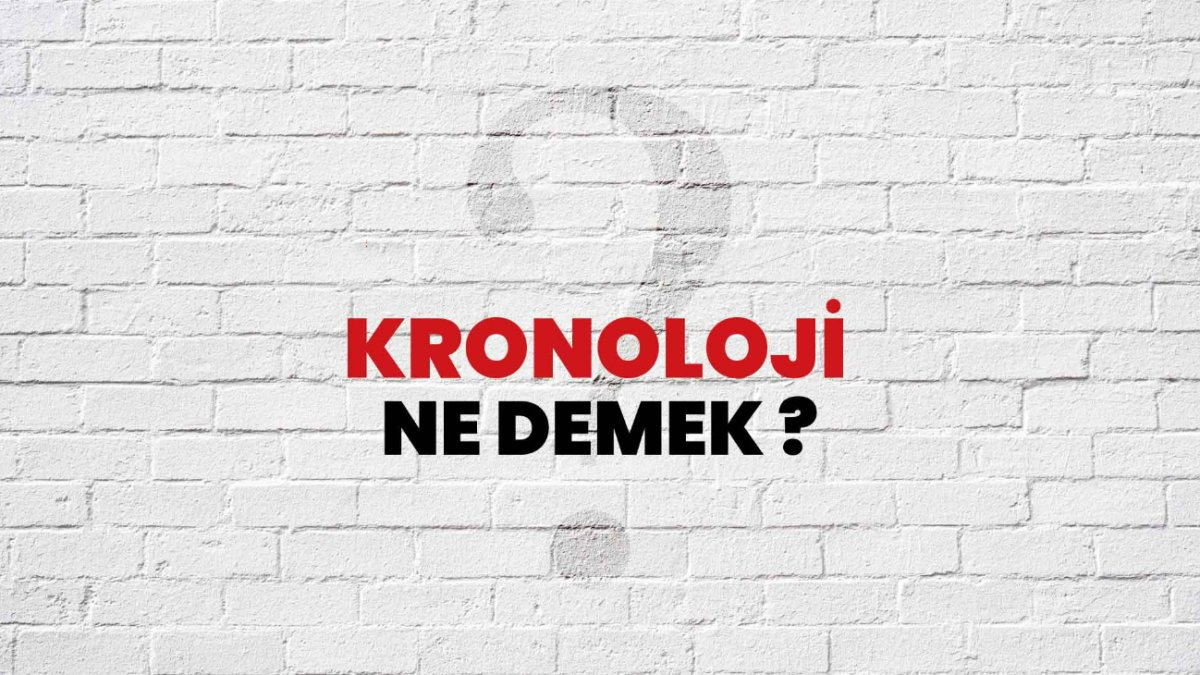 Kronoloji Nedir: Zamanın İzleri