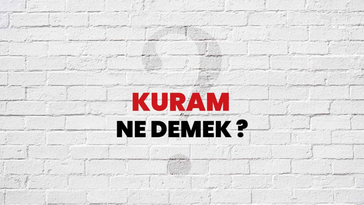 Kuram Nedir: Teorik Kavramların İncelenmesi