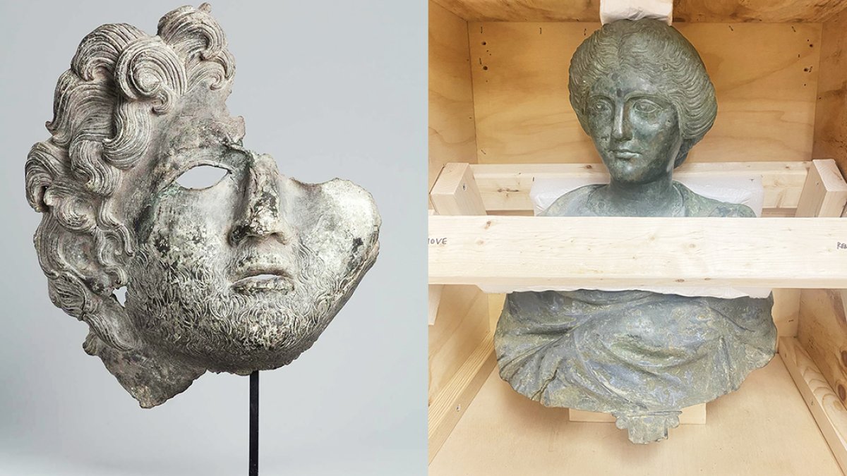 ABD’ye kaçırılan 41 eser eve geri döndü