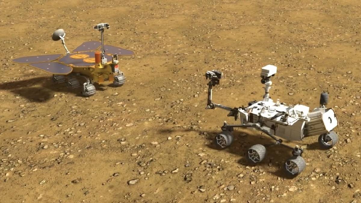 Mars'ta yerin 35 metre altına gömülü yapılar bulundu!