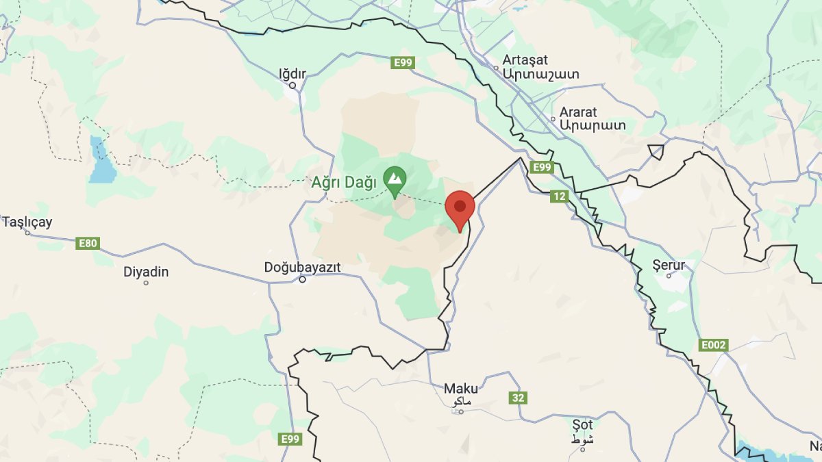 Ağrı'da deprem I Son depremler