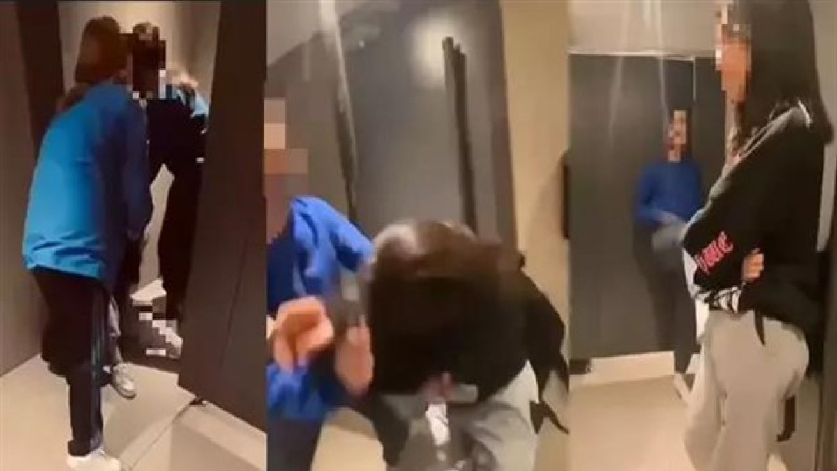 Beylikdüzü'nde akran şiddeti kamerada: Genç kıza öldüresiye dayak