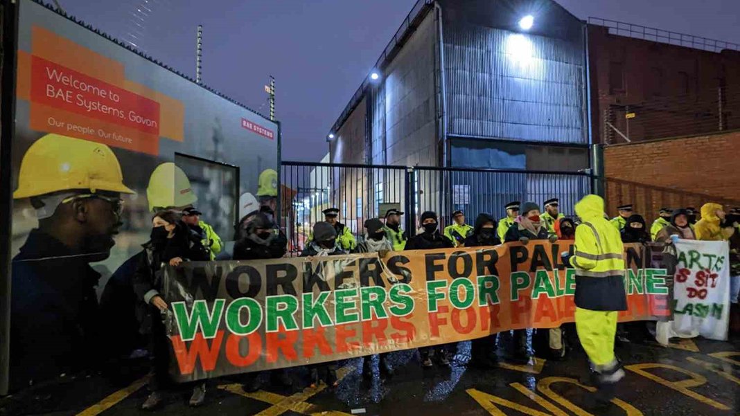 İngiltere ve İskoçya’da Filistin destekçilerinden protesto