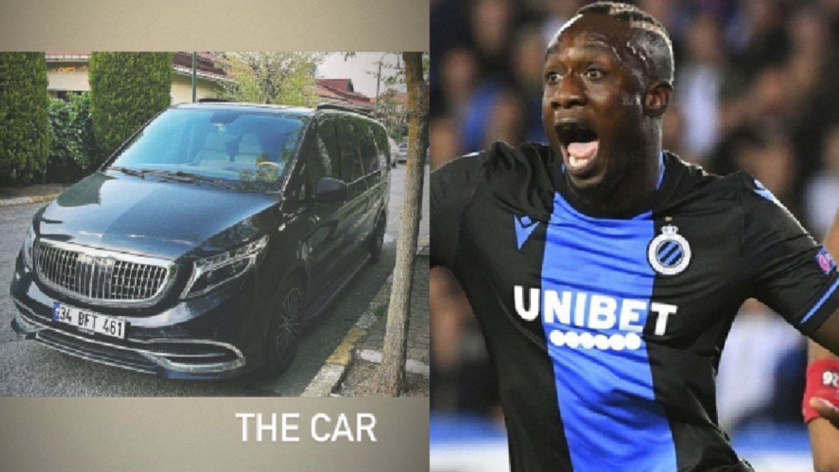 Ünlü futbolcu Mbaye Diagne lüks arabasını çaldırdı! Çaldığını iddia ettiği kişi bakın kim çıktı? Sosyal medyadan böyle ifşa etti