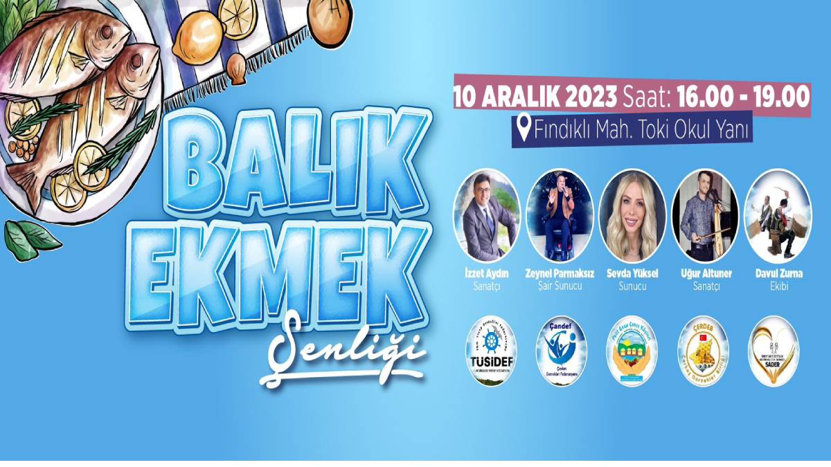 Maltepe Belediyesinden Balık Ekmek Şenliği