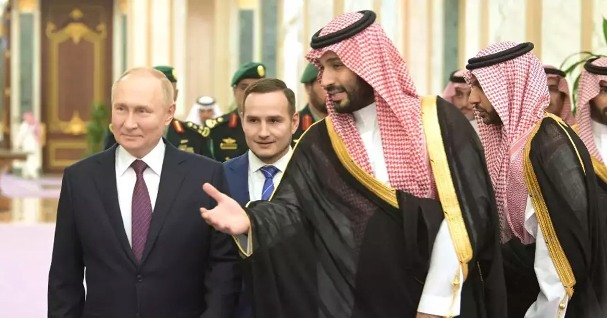 BAE'de Putin'e yapılan karşılama töreni gündem oldu