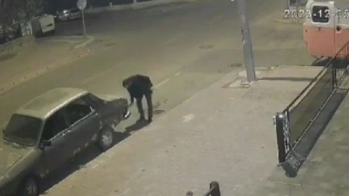 7 aracın lastiğini patlatmıştı: 'Sanki adam öldürdük' diyen şüpheli tutuklandı