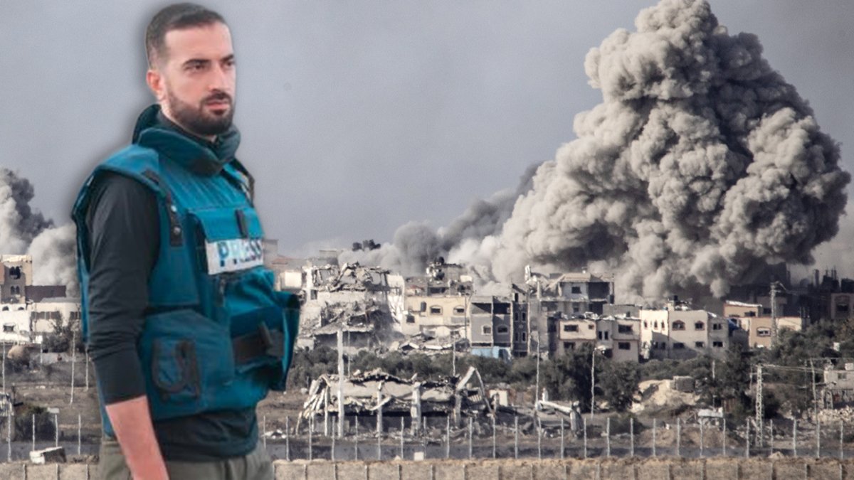 Soykırım ablukasındaki Gazze’den haber yapıyordu: İsrail, Türk vatandaşı Filistinli gazeteci Ensar’ın tahliyesine izin vermiyor