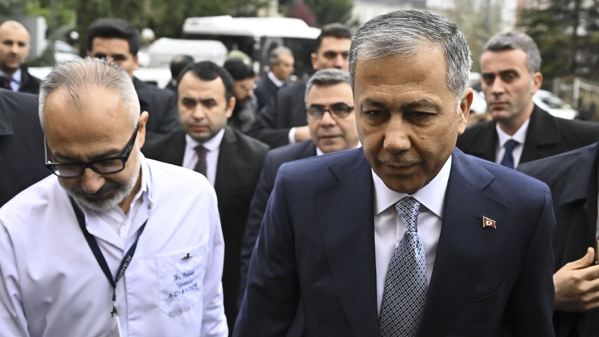 Yerlikaya'dan Meler'e geçmiş olsun ziyareti