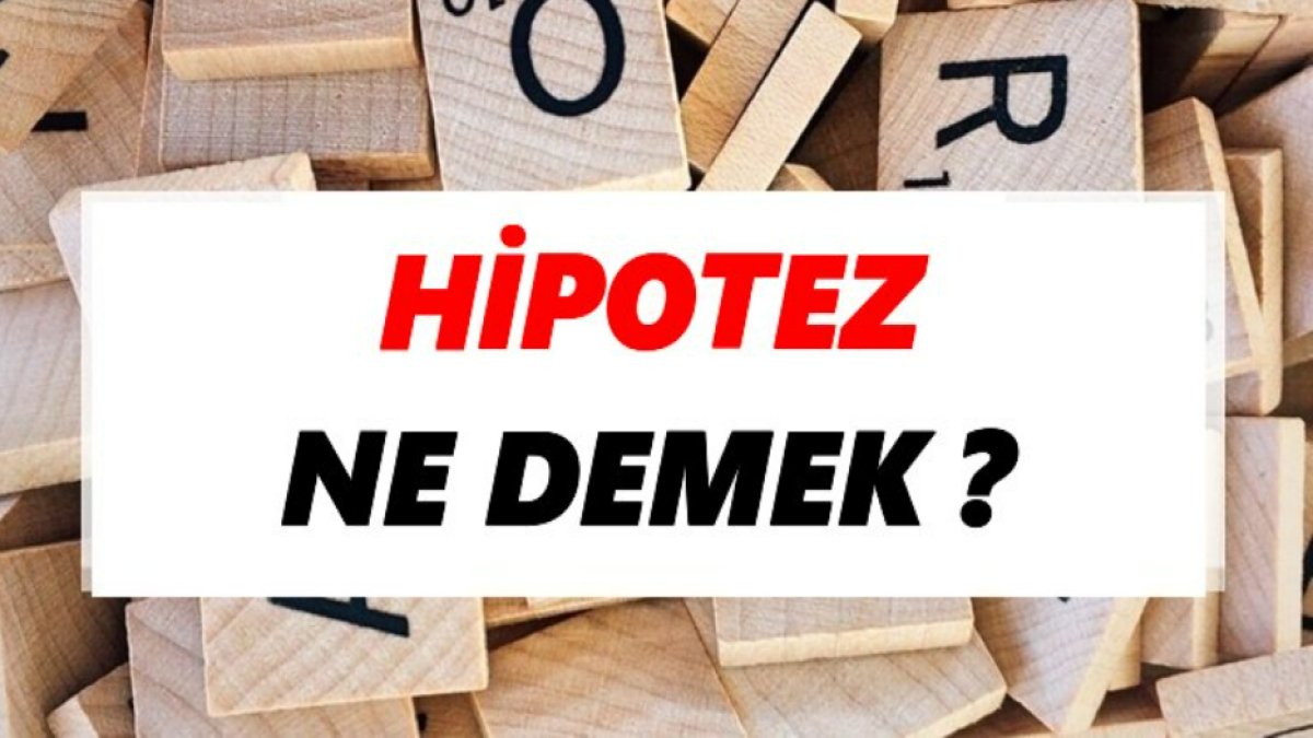 Hipotez Nedir?
