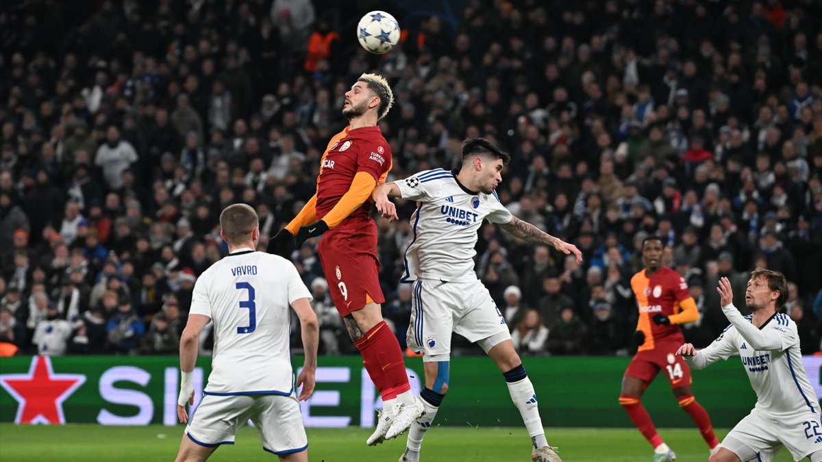 Galatasaray Kopenhag deplasmanından çıkamadı! Cimbom yoluna Avrupa Ligi'nde devam edecek...